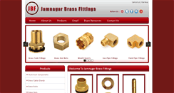 Desktop Screenshot of jamnagar-brass-fittings.com